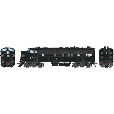 HO FP7 Locomotive with DCC & Sound, CR #4362 HO FP7 Locomotive with DCC & Sound, CR #4362