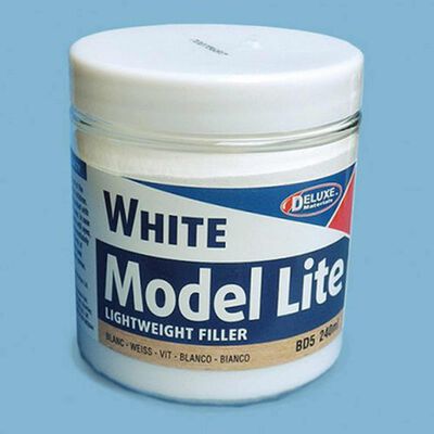 Model Lite Balsa Filler, White: 240cc Model Lite Balsa Filler, White: 240cc
