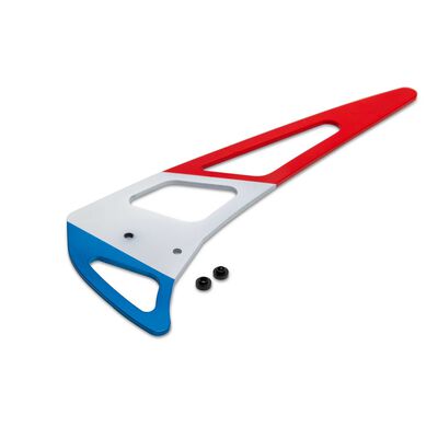 Painted Carbon Fiber Tail Fin: Fusion 700 Painted Carbon Fiber Tail Fin: Fusion 700