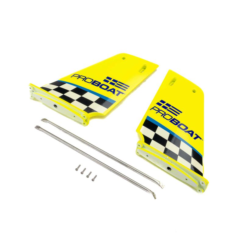 Pro Boat Vertical Fins: U-34 Hydro