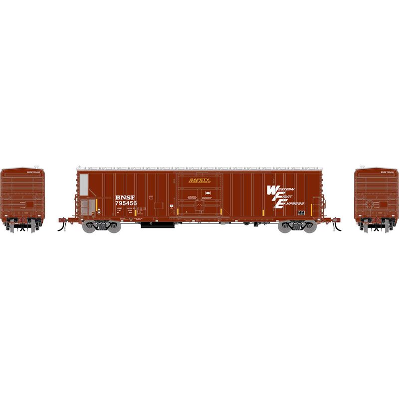 HO GEN 57' FGE Mechanical Reefer, BNSF 'FRA Reflectors' #795456