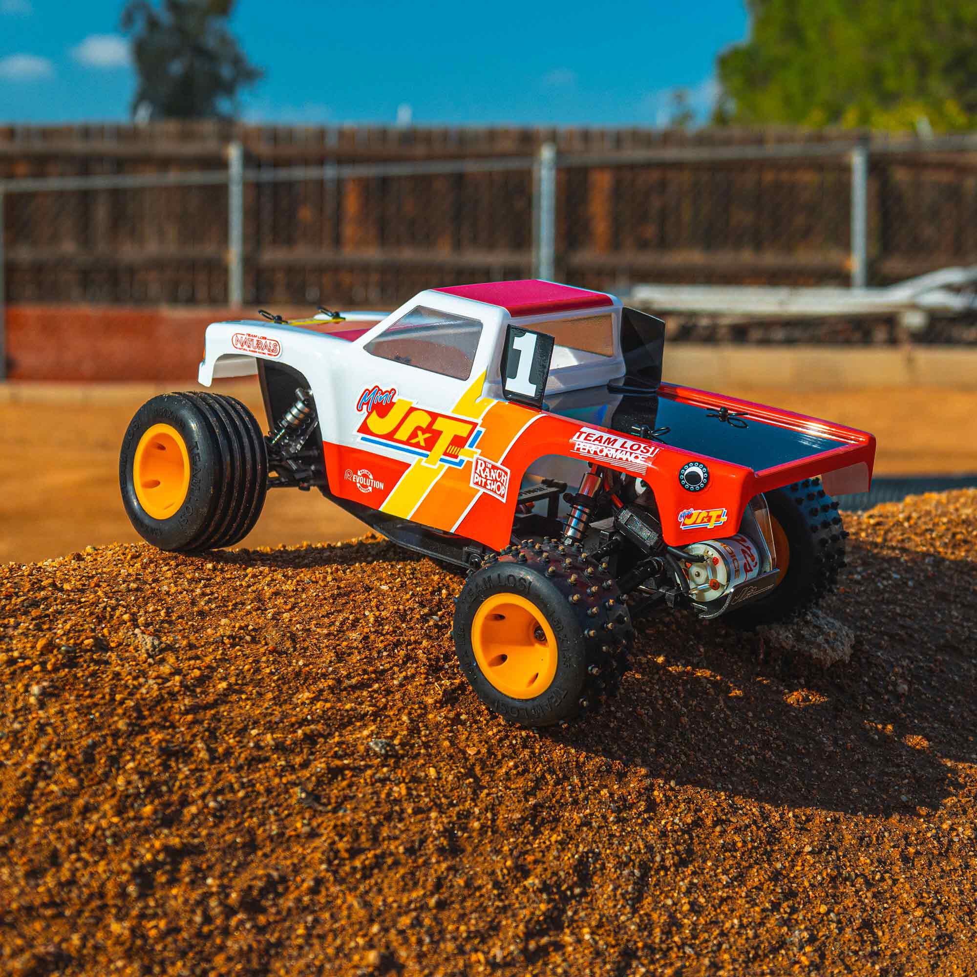 [�˾���ũ] LOS01021 [TEAM LOSI] 1/16 �̴� JRXT �귯�õ� 2WD ������ ���̽� ���� Ʈ�� RTR (���͸� ������) 13