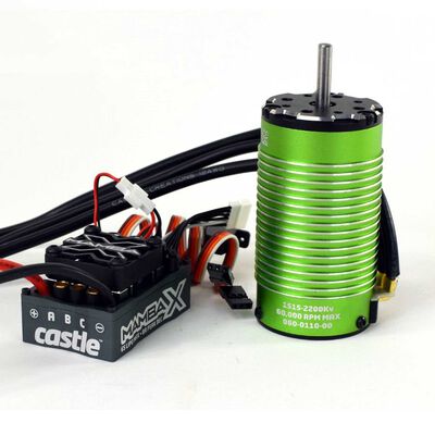 Mamba X Electronic Speed Control & 1515-2200KV V2 Sensored Motor Combo Mamba X Electronic Speed Control & 1515-2200KV V2 Sensored Motor Combo