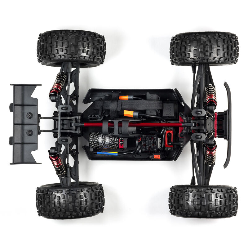 1/8 OUTCAST 6S BLX 4WD Brushless Stunt Truck with Spektrum RTR, Orange