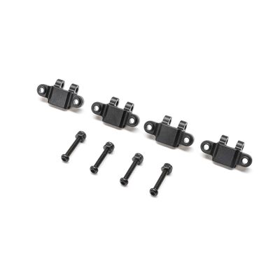 Aluminum Lower Shock Mount, Black: Mini LMT (4) Aluminum Lower Shock Mount, Black: Mini LMT (4)