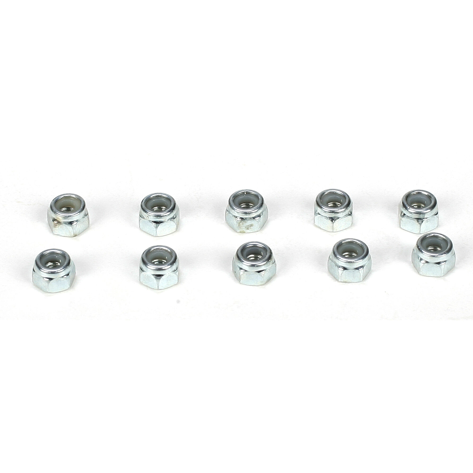 TEAM LOSI RACING Gegenmuttern M3x0.5mm – 10 Stück, 5.5mm Hoch, Für RC-Modelle