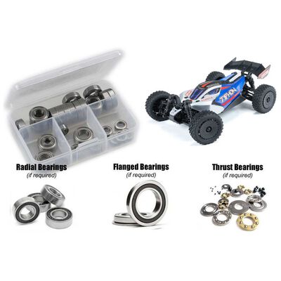 Rubber Shielded Bearing Kit: TYPHON GROM MEGA Rubber Shielded Bearing Kit: TYPHON GROM MEGA