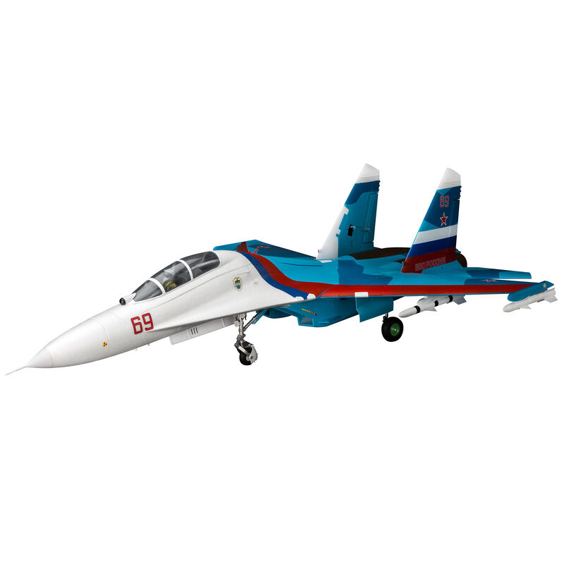SU-30 Twin 70mm EDF BNF Basic with Battery