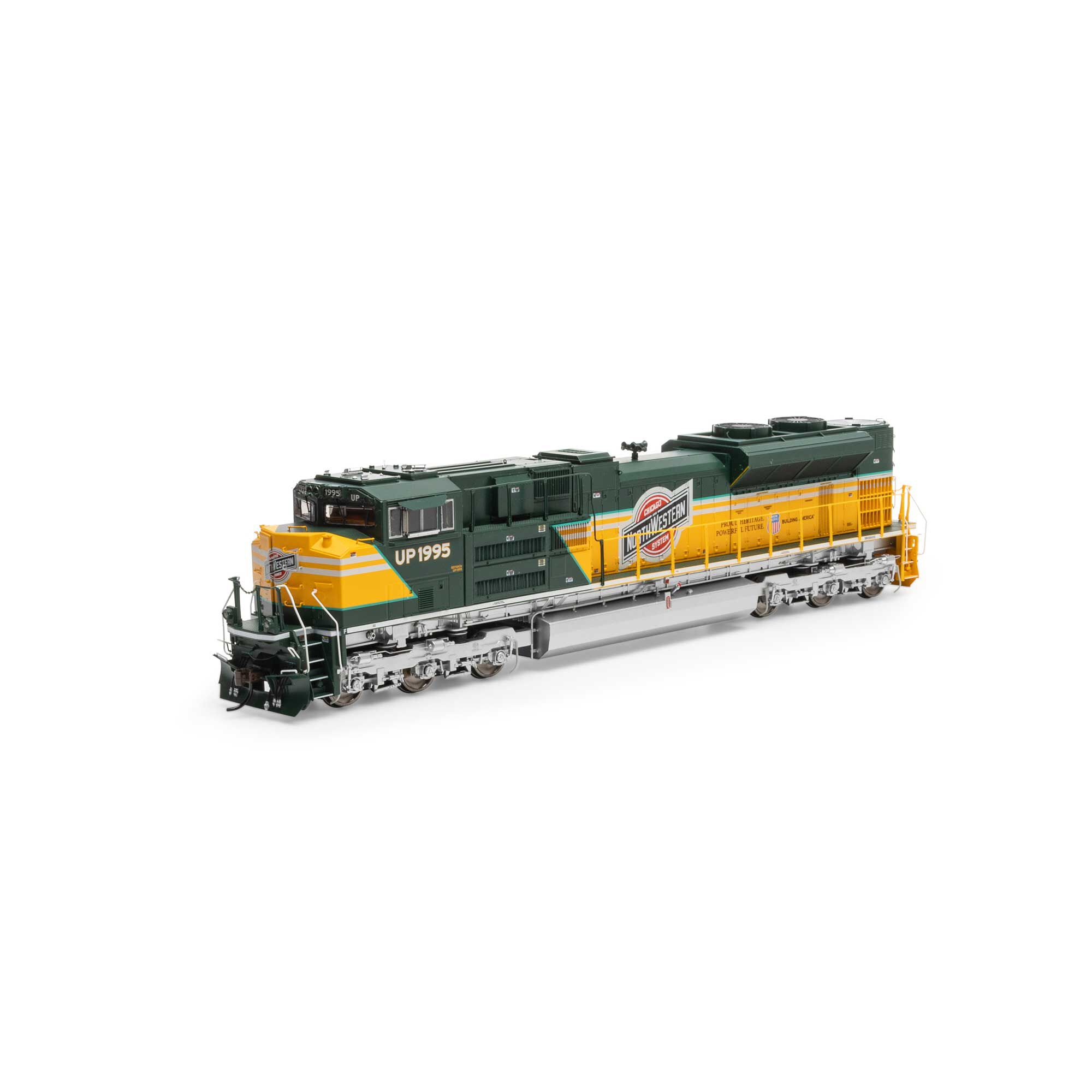 【非売品 記念品】Athearn HOゲージ 1995-96年 2点セット Athearn HO SD70ACe Locomotive with DCC & Sound, UP, C&NW #1995
