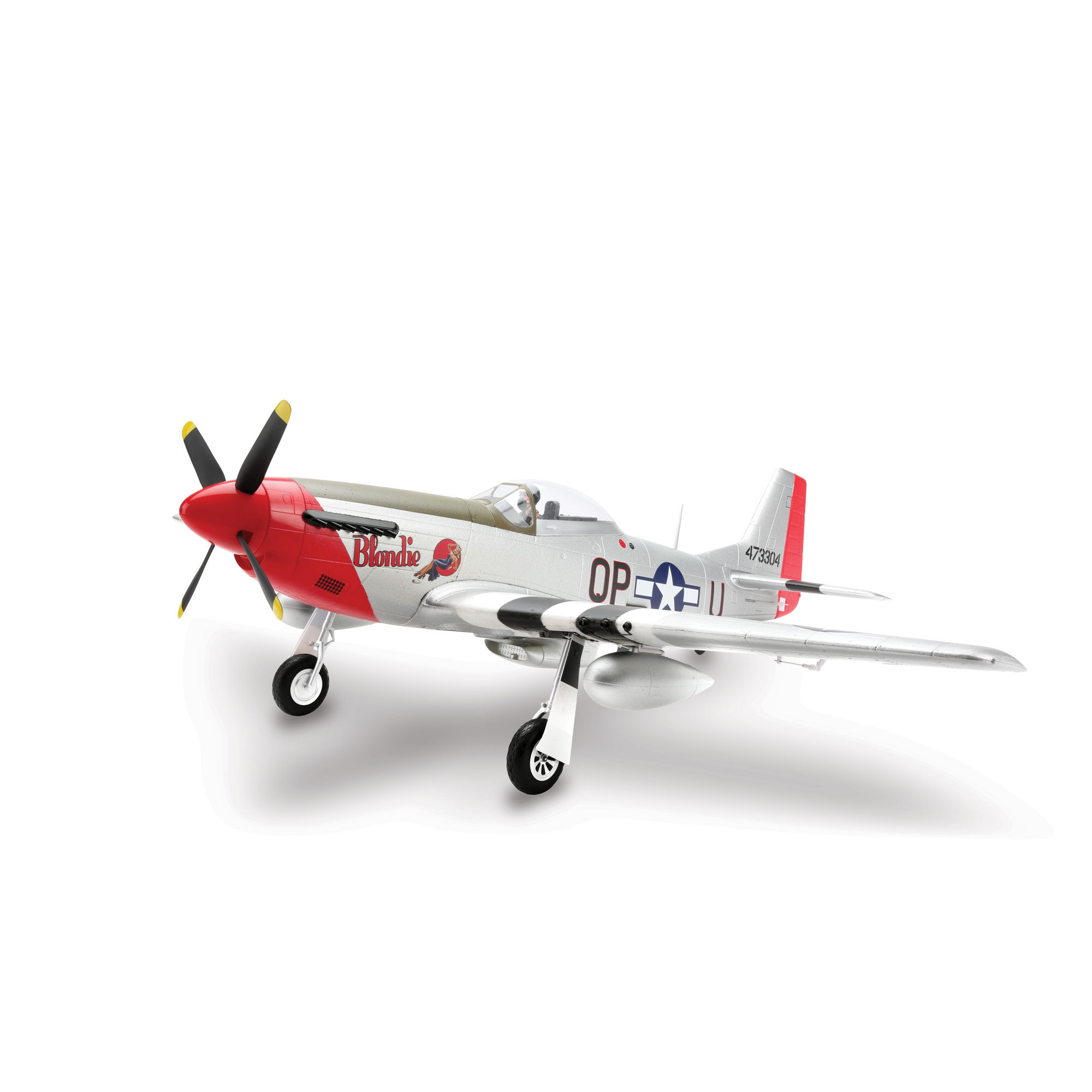 E-flite P-51D Mustang 1.2m BNF Basic 
