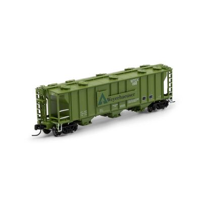 N PS-2 2893 3-Bay Covered Hopper, WCTX #088 N PS-2 2893 3-Bay Covered Hopper, WCTX #088