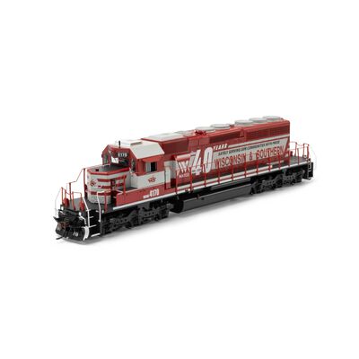 HO EMD SD40-2 Locomotive with DCC & Sound, WAMX #4170 HO EMD SD40-2 Locomotive with DCC & Sound, WAMX #4170
