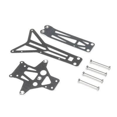 Top Chassis Brace and Standoffs, Front/Rear: RZR Rey Top Chassis Brace and Standoffs, Front/Rear: RZR Rey