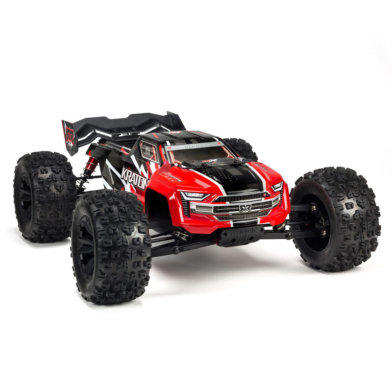 1/8 KRATON 6S BLX 4WD Brushless Speed Monster Truck with Spektrum RTR, Red