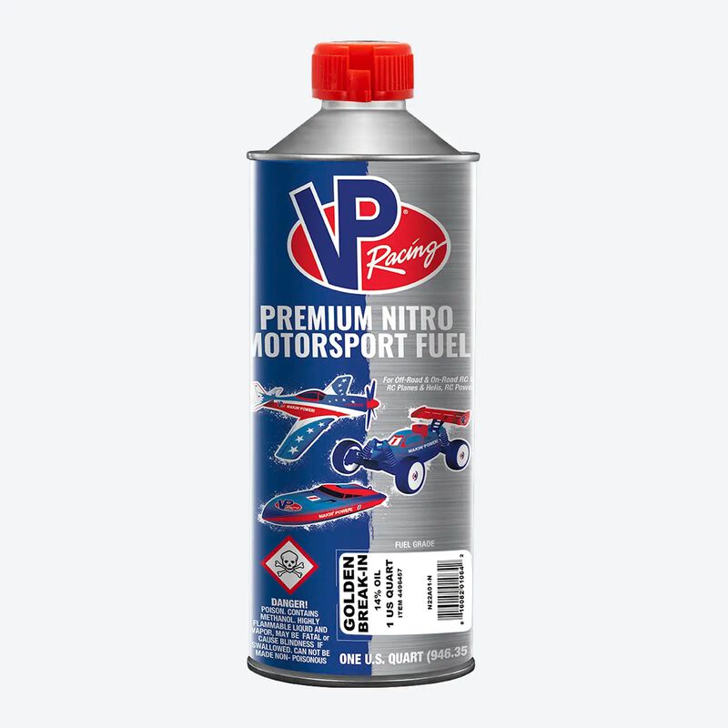 VP Racing Fuels Golden Break-In 14% Oil RC Car Quart