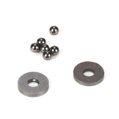 Tungsten Carbide Diff Balls, 2mm (6) Tungsten Carbide Diff Balls, 2mm (6)