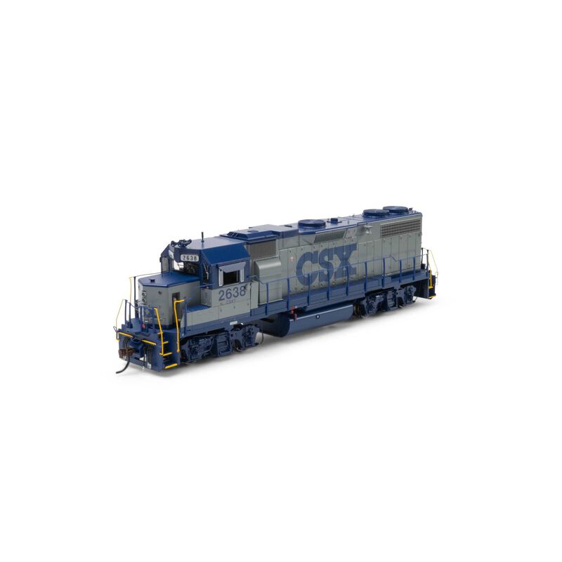 HO GEN GP38-2 Locomotive w/DCC & Sound, CSX 'Blue Down' #2638