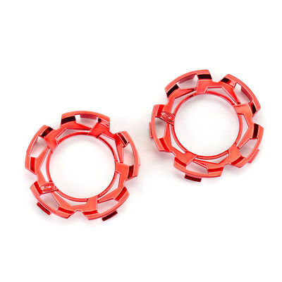 Clip-Lock Wheel Face Red Chrome for Ripper 2.8" Wheel (2) Clip-Lock Wheel Face Red Chrome for Ripper 2.8" Wheel (2)