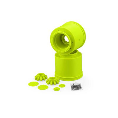 Aggressor 2.6 x 3.8 Monster Truck Wheel, Yellow (2) Aggressor 2.6 x 3.8 Monster Truck Wheel, Yellow (2)