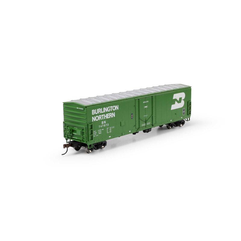 Athearn HO 50' Youngstown Plug Door Box Car, BN #747872 Athearn HO 50' Youngstown Plug Door Box Car, BN #747872