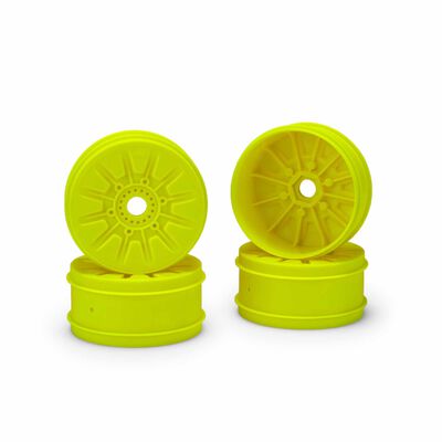 1/8 Pioneer 83mm Buggy Wheel, Yellow (4) 1/8 Pioneer 83mm Buggy Wheel, Yellow (4)