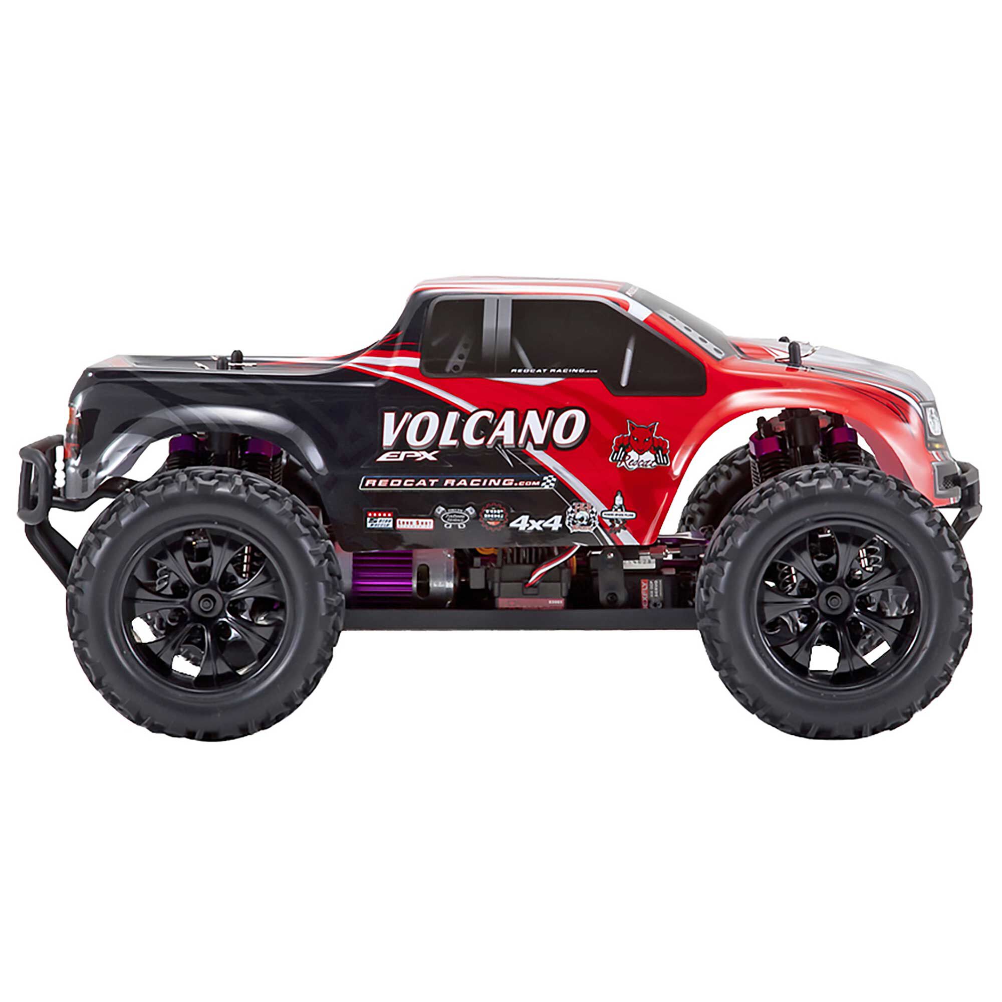 Redcat Racing 1 10 Volcano EPX 4WD Monster Truck Brushed RTR Red Horizon Hobby