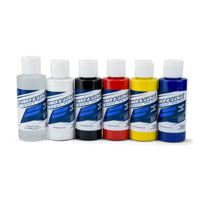 Pro-Line RC Body Paint Primary Color Set (6 Pack) Pro-Line RC Body Paint Primary Color Set (6 Pack)