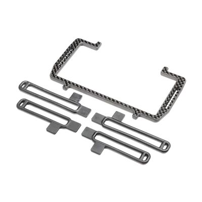 Battery Mount Set, Carbon: 22X Battery Mount Set, Carbon: 22X