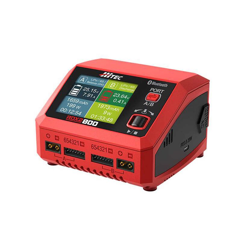 Hitec RCD Inc. RDX2 800 AC/DC MultiFunction Smart Charger Horizon