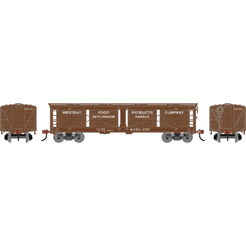 HO ATH 40' Pickle Car, WFPX #3707 HO ATH 40' Pickle Car, WFPX #3707