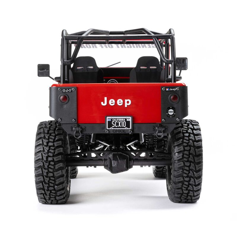 [�˾���ũ] AXI03008V2T1 [Axial] 1/10 SCX10 III ���� CJ-7 V2 4WD �귯�õ� RTR, Red 17