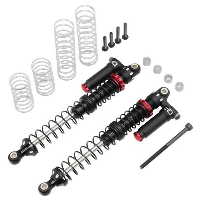 Hot Racing 110mm Aluminum Piggyback Shocks Adjustable Horizon Hobby