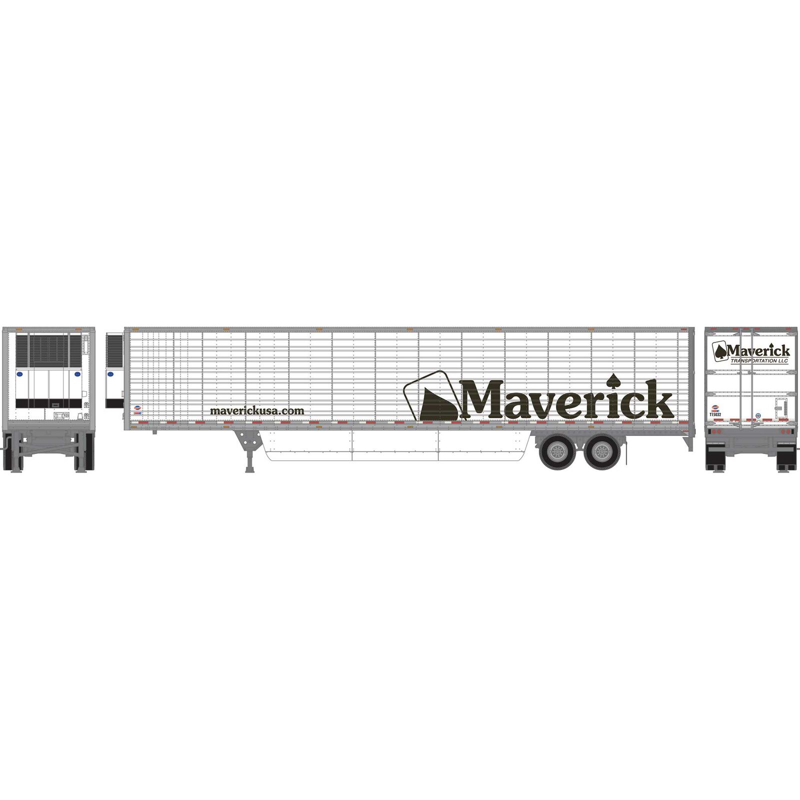 HO 53' Reefer Trailer, Maverick Transportation #T15032