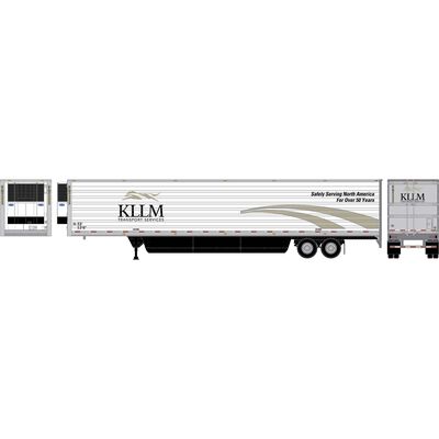 HO ATH 53' Utility Reefer Trailer, KLMZ #124225 HO ATH 53' Utility Reefer Trailer, KLMZ #124225