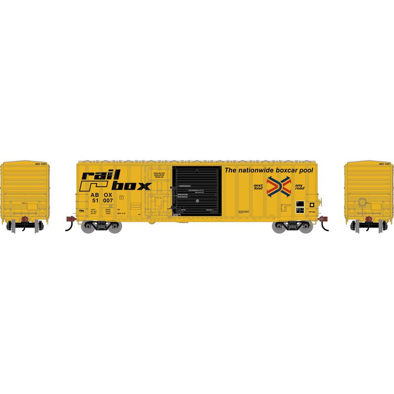 Athearn HO ATH 50' FMC 5277 Combo Door Box Car, ABOX 'Early' #51007