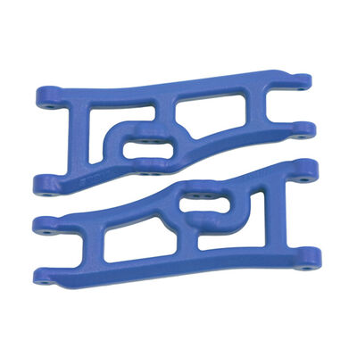 Wide Front A-Arms, Blue: Rustler, Stampede 2WD Wide Front A-Arms, Blue: Rustler, Stampede 2WD