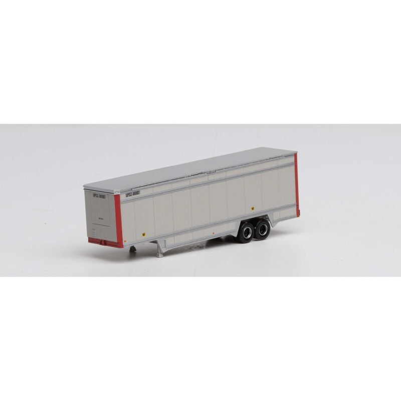 N 40' Drop Sill Parcel Trailer, UPS/Red Ends #86987