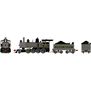 HO Old Time 2-8-0 Locomotive with DCC & Sound, UP #244