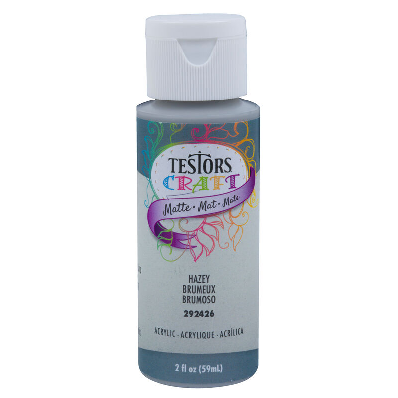 Testor Corp. Testors 2oz Acrylic Craft Paint, Satin Hazey Horizon Hobby
