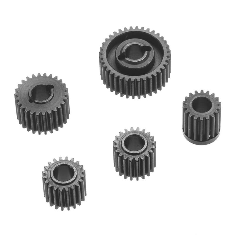 Hot Racing Hardened Steel Gear Set SCX10 II Horizon Hobby