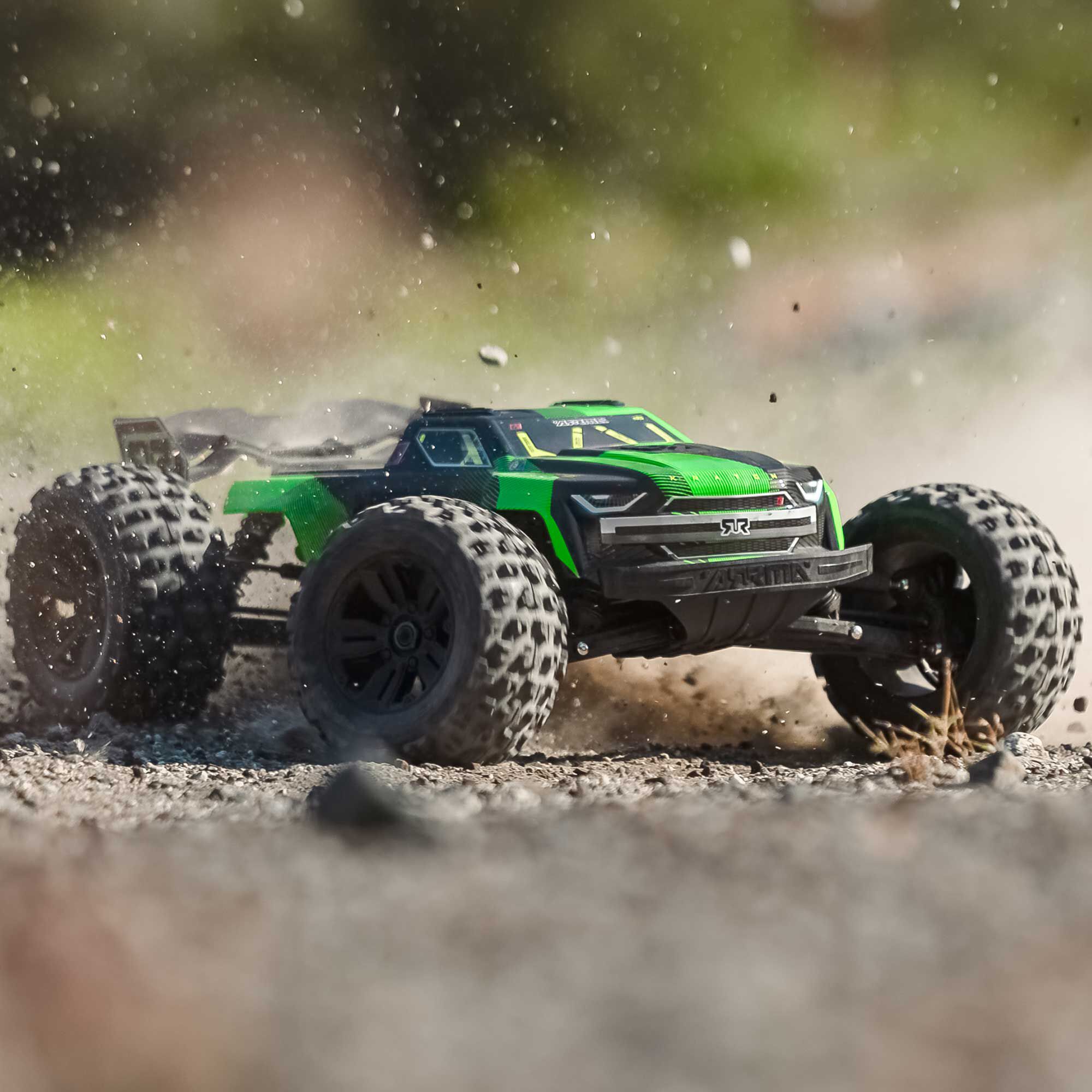 [�˾���ũ] ARA8608V6T3 [ARRMA] 1/8 KRATON 6S V6 4X4 BLX Brushless Speed Monster Truck RTR, Green/Black 9