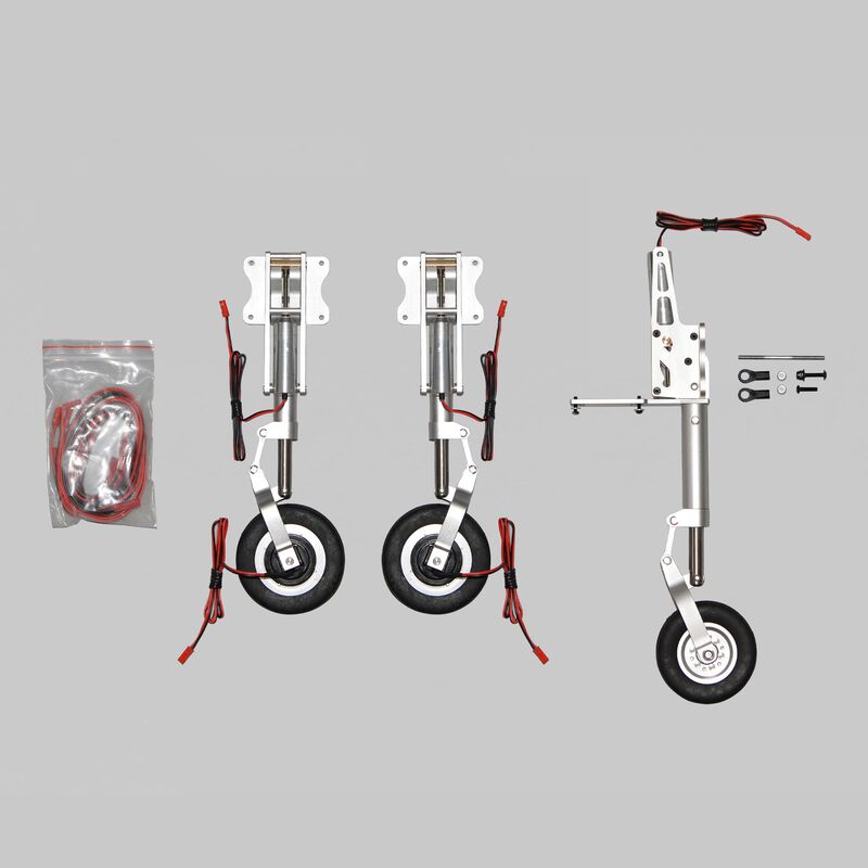 Phoenix Model Retract landing gear set for AXTION 2.8M JET Blue Phoenix Model Retract landing gear set for AXTION 2.8M JET Blue