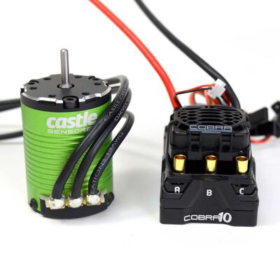 Cobra 10 Electronic Speed Control & 1410-3800KV Sensored Motor Combo Cobra 10 Electronic Speed Control & 1410-3800KV Sensored Motor Combo
