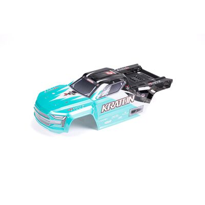 1/10 Painted Body, Teal/Black: KRATON 4X4 BLX 1/10 Painted Body, Teal/Black: KRATON 4X4 BLX