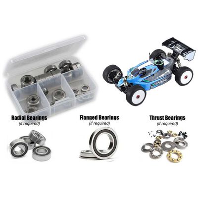 Rubber Shielded Bearing Kit, 1/8 Kyosho Inferno MP10 TKI2 Nitro Rubber Shielded Bearing Kit, 1/8 Kyosho Inferno MP10 TKI2 Nitro