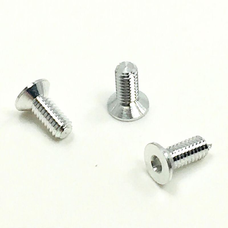 Aluminum Timing Ring Screws Non-Magnetic, Silver (3)
