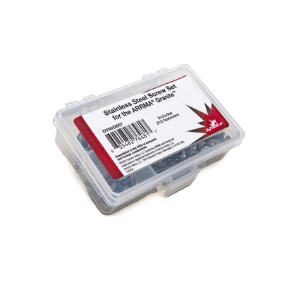Stainless Steel Screw Set: ARRMA GRANITE Stainless Steel Screw Set: ARRMA GRANITE