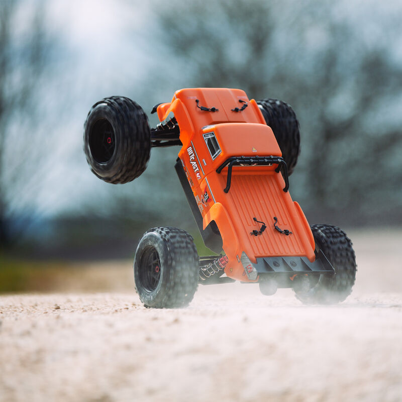 1/8 OUTCAST 6S BLX 4WD Brushless Stunt Truck with Spektrum RTR, Orange