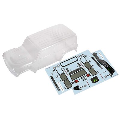 Clear Body, Precut: SCX24 Jeep Wrangler JLU Clear Body, Precut: SCX24 Jeep Wrangler JLU