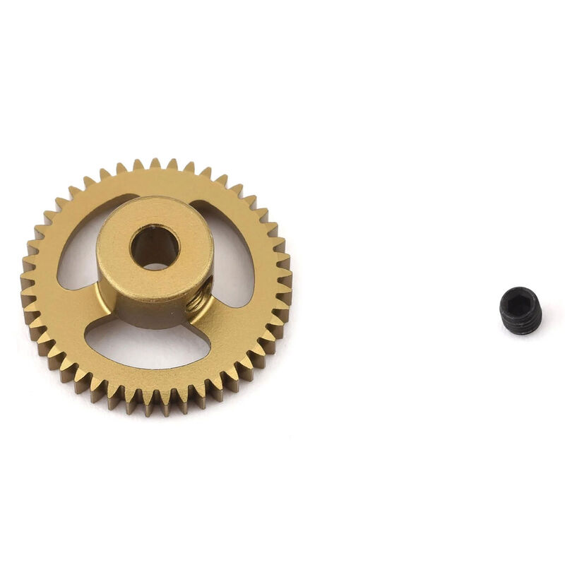 64P Ultra Lightweight Aluminum Pinion Gear, Thin Cut: 50T